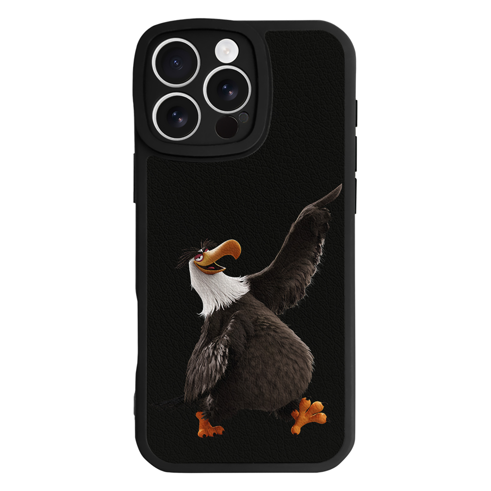（画像用） Angry Birds アングリーバード 【iPhone 16シリーズ対応】シリコンスマホケース（レザー調） 材質：シリコン